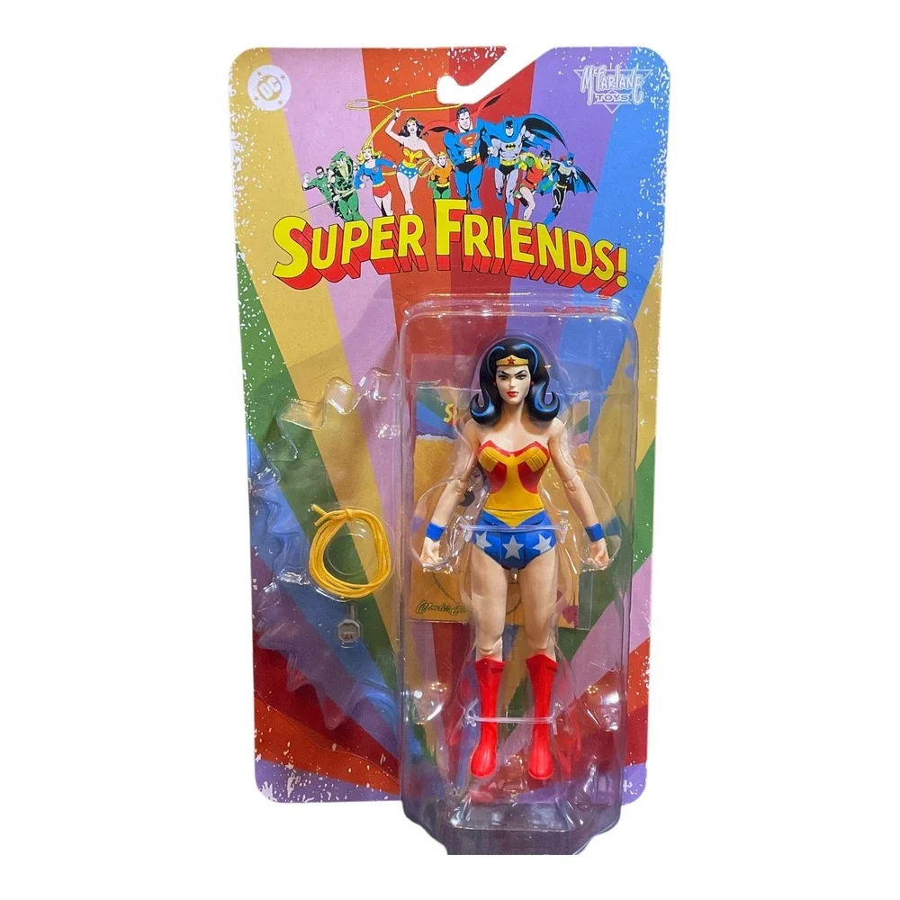 McFarlane Toys DC Retro Super Friends Wonder Woman Action Figure New In Hand